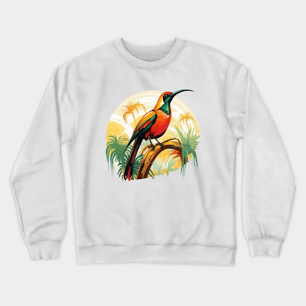 Sunbird Crewneck Sweatshirt by zooleisurelife